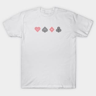 POKER CARD ICON (COLOR) T-Shirt